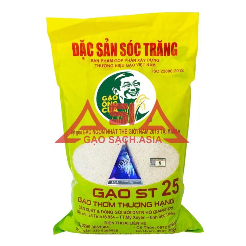 Gạo ST25 Thượng Hạng