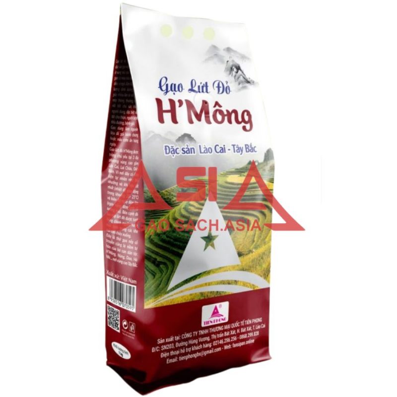 Gạo Lứt Đỏ H'Mong